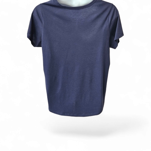 TorridPlus Size Classic Fit  Navy Blue V-Neck Short Sleeve Tee 2X - Picture 7 of 14